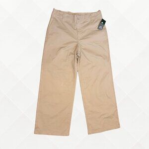 Wild Fable Wide Leg  Pants • Size XXS • NWT • Tan • Mid-Rise